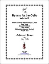 Hymns for the Cello Volume III P.O.D. cover